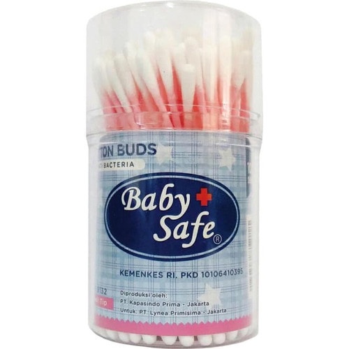 COTTON BUDS BABY SAFE &quot;POT&quot; ISI 50 &amp; 100 | Korek Kuping / Telinga