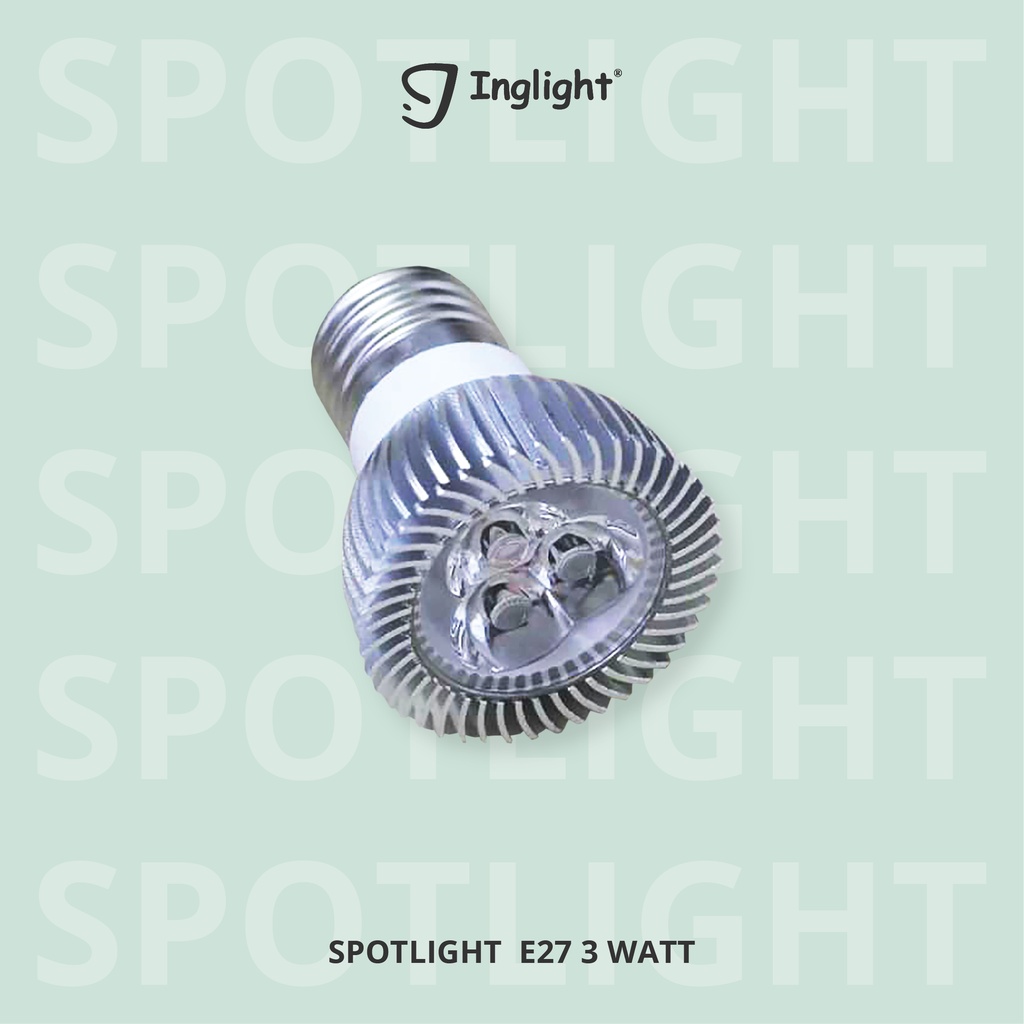 Lampu LED SPOTLIGHT E27 ( 3 watt ) Toko Perhiasan Emas