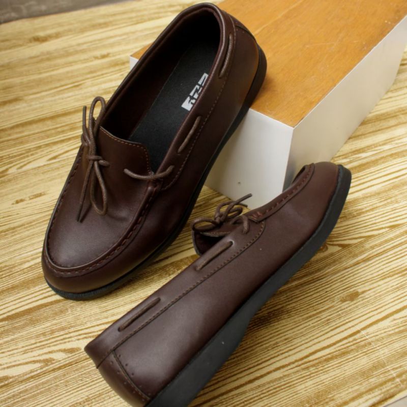 SEPATU CASUAL PRIA - SHADOW ISLAND ELDER - Sepatu Casual Pria Slip On Zafato Original Gaya Kampus Terbaru