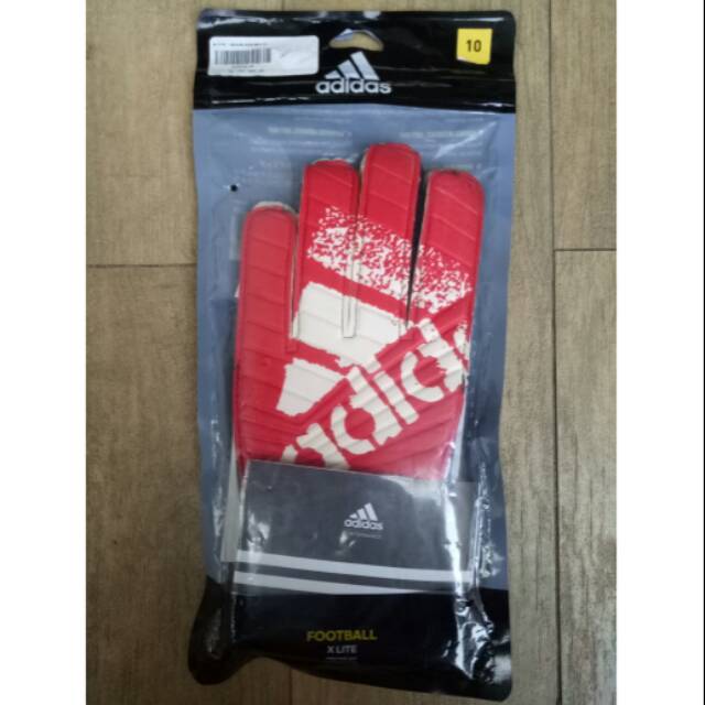 Sarung Tangan Kiper GK Gloves Glove Adidas X Lite Baru & Original