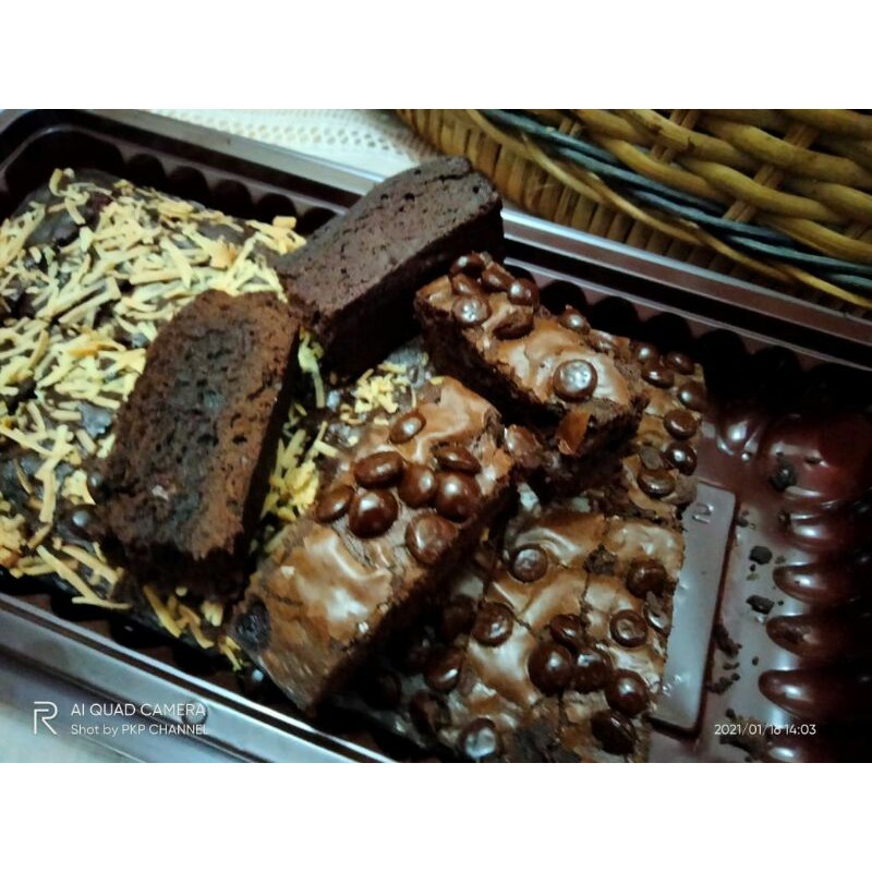 

Fudgy Brownies/Turatu Brownies/Brownies Panggang