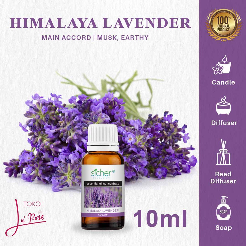 Essential Oil Aromatherapy Natural Sicher Pengharum Ruangan Aroma Terapi Alami 10ml