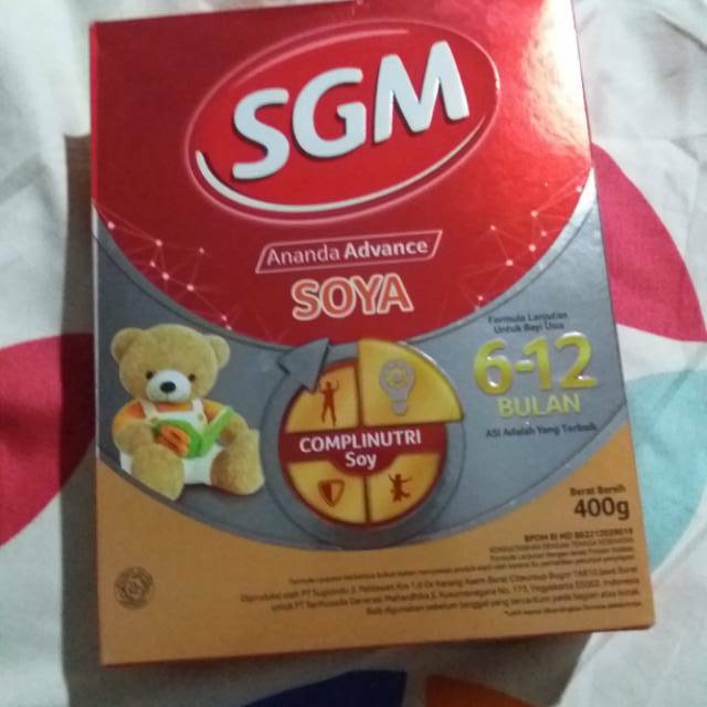 SGM susu Soya 6-12 bulan