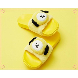  Sandal  Selop  Unisex Model Kpop BTS bt21  Kartun untuk Musim 