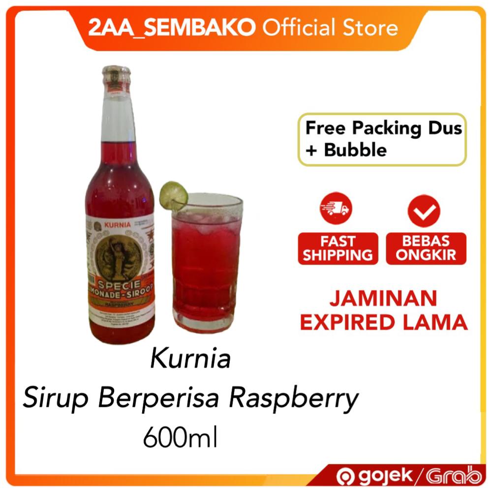 Sirup Kurnia Raspberry 600Ml @1Botol