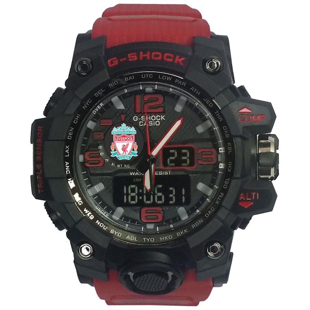 Exclusive Jam LIVERPOOL Double Time (Tali Merah Marun)