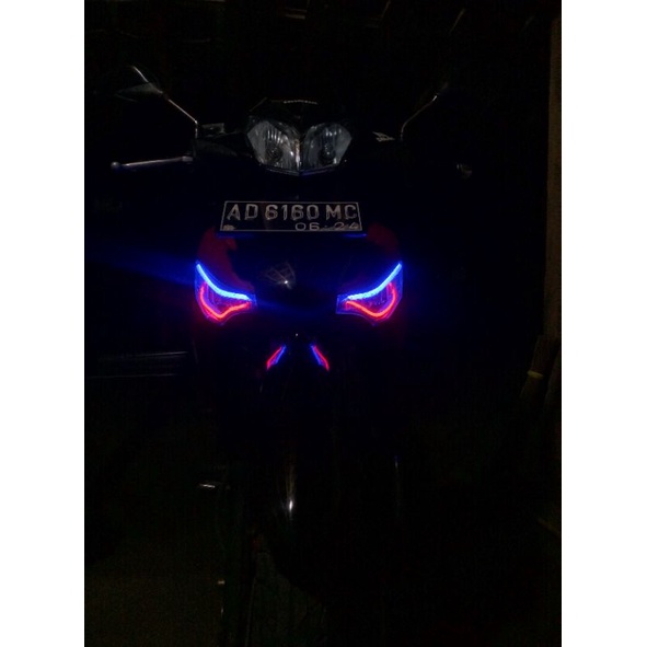 alis drl set reflektor supra x 125
