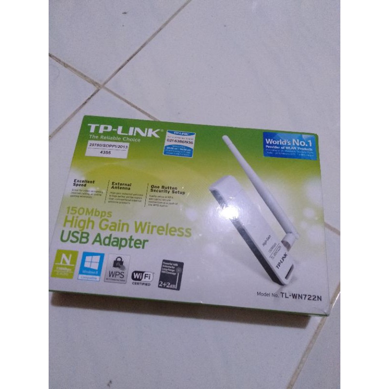 TP-LINK TL-WN722N V1 Usb wifi kalilinux