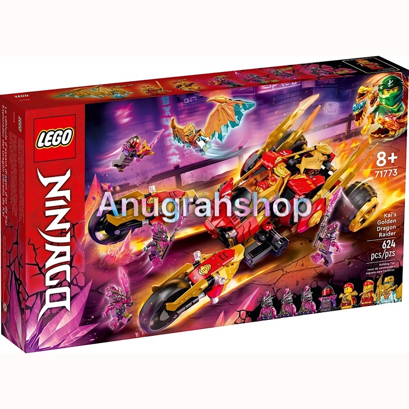 LEGO 71773 NINJAGO Kai Golden Dragon Raider