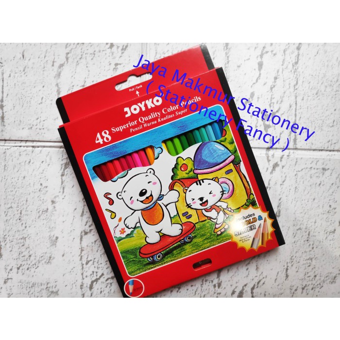 

Update Pensil Warna Joyko 48 Warna Cp-48Pb Bagus