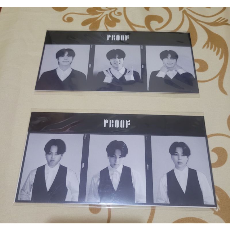 photocard proof pws jhope pob weverse jin jimin
