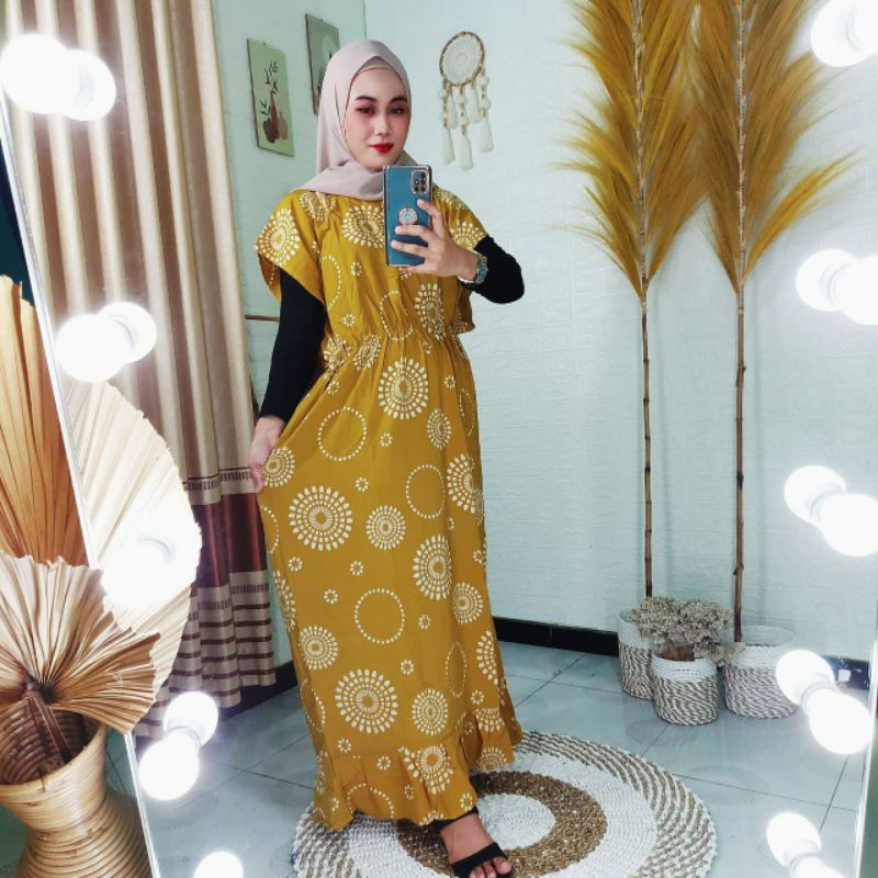 DASTER/DRES MANOHARA ETHNIK &amp; BUNGA PANJANG BALI