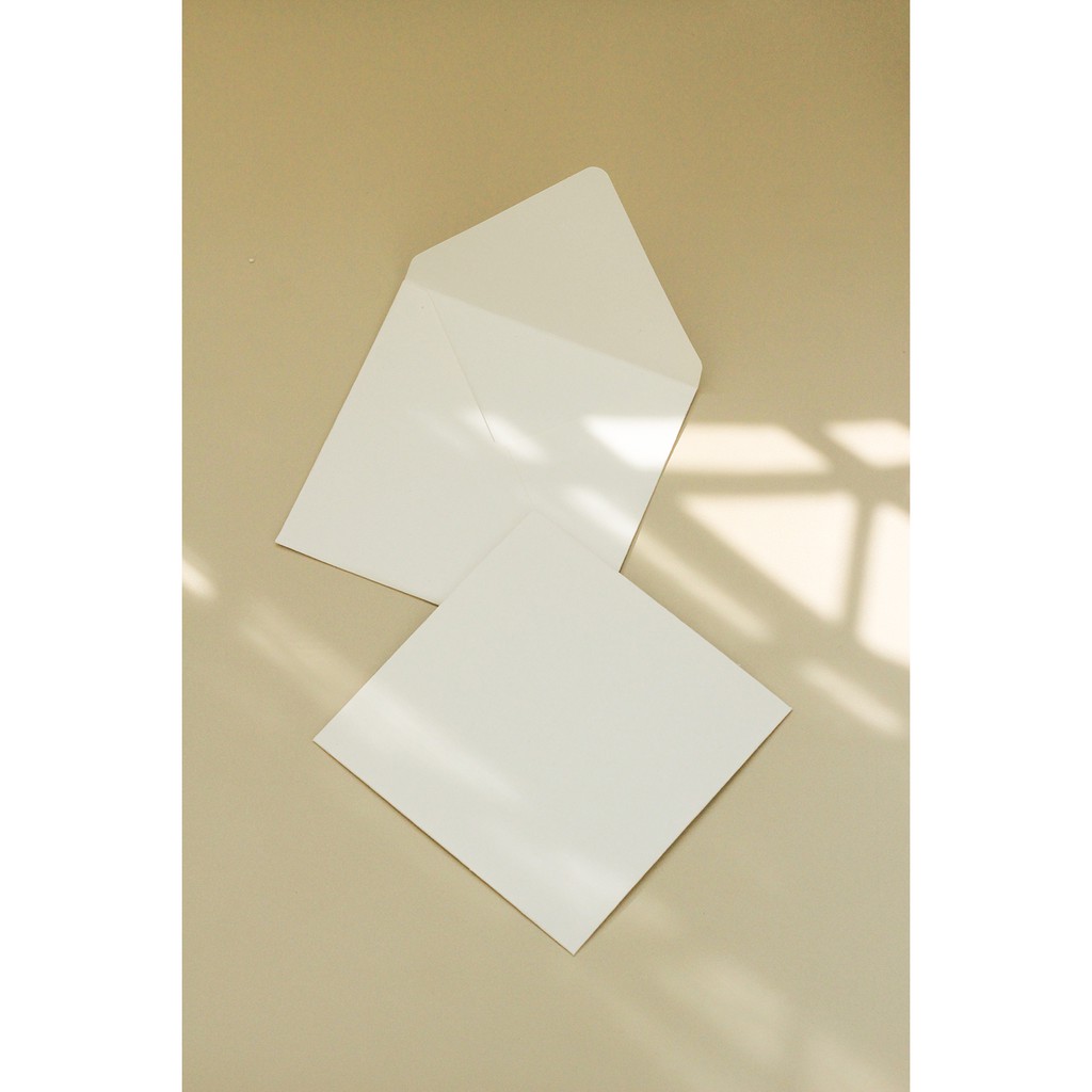 

Blank Square Envelope Amplop Polos Kosong Undangan Kartu