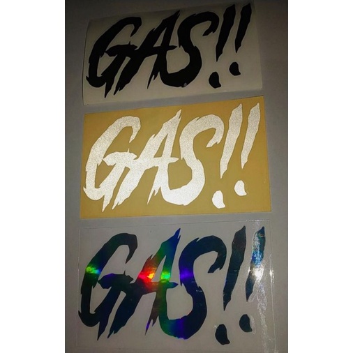 stiker herex cutting GAS!! sticker GAS sticker Herex sticker VIRAL