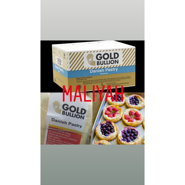 

danish pastry gold bullion 250 gram