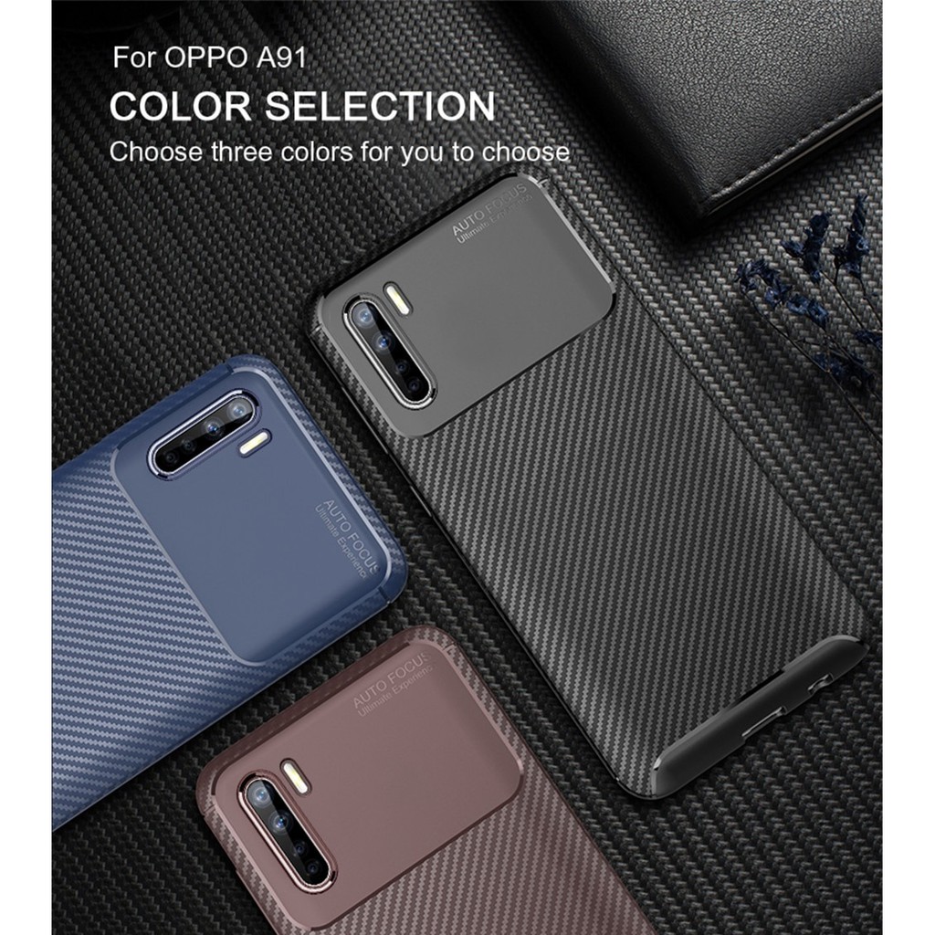 Case Oppo A91 Softcase Shockproof Original Oppo A91