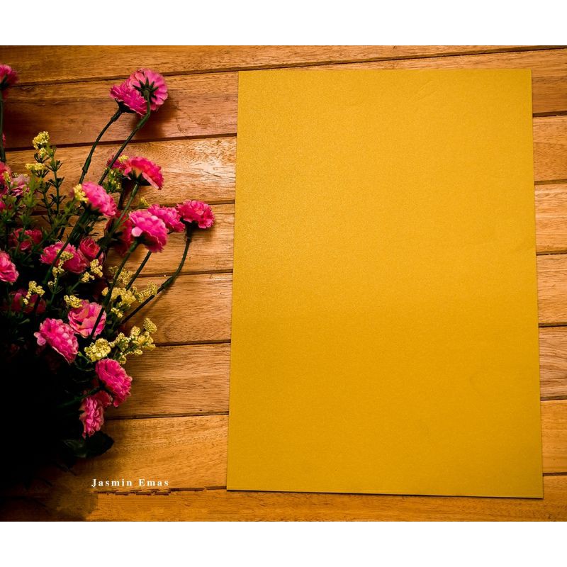 

Kertas jasmine gold (jasmin emas) A4 200 gram