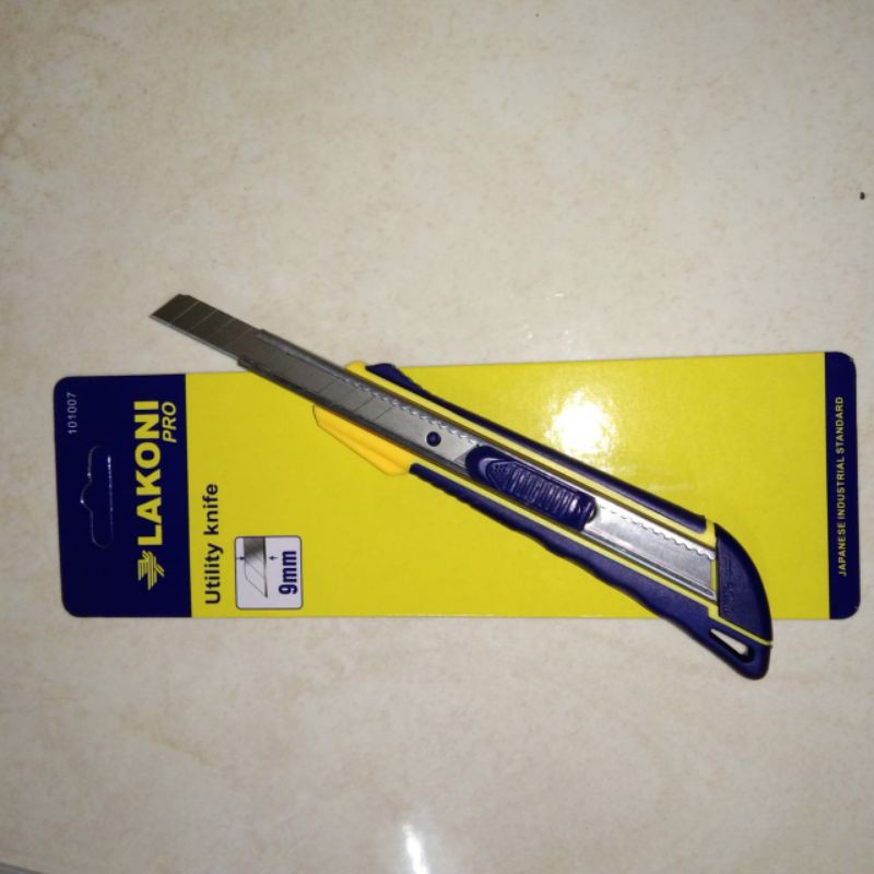 

JETJO TOOLS UTILITY KNIFE 9MM PISAU CUTTER SILET 9 18 MM(101007) POTONG ALAT