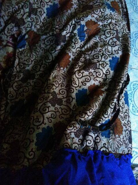 (bayar Dirumah)tunik Batik  Shibori Jumputan Terbariu Size S_3l  /hrb026 Yelbor