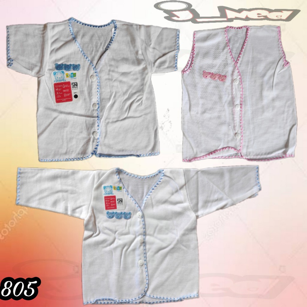 J805 Baju Kaos Baby NITA QURNITA YT 01 Lengan Pendek  Lengan Panjang Tanpa lengan