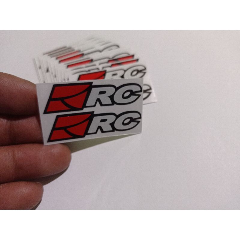 STICKER VISOR HELM RC CUTTING