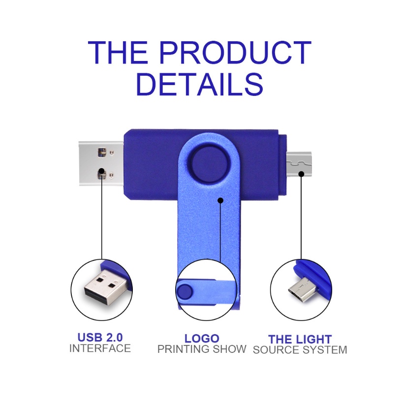 Flashdisk USB High Speed 32GB Bahan Logam Dengan