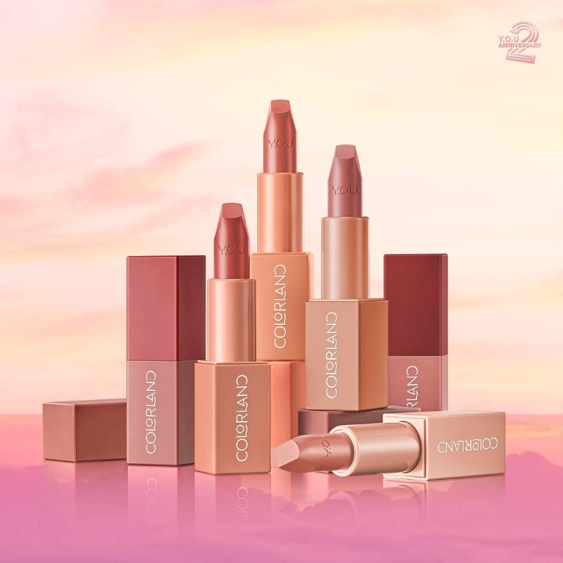 ⭐BAGUS⭐ Y.O.U COLORLAND LIPSTICK | Juicy Pop Lipstik By YOU Make up