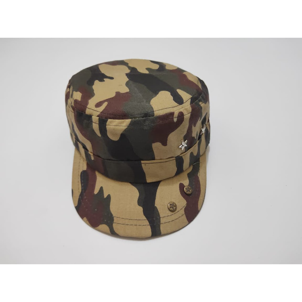 Topi comando loreng anak laki laki