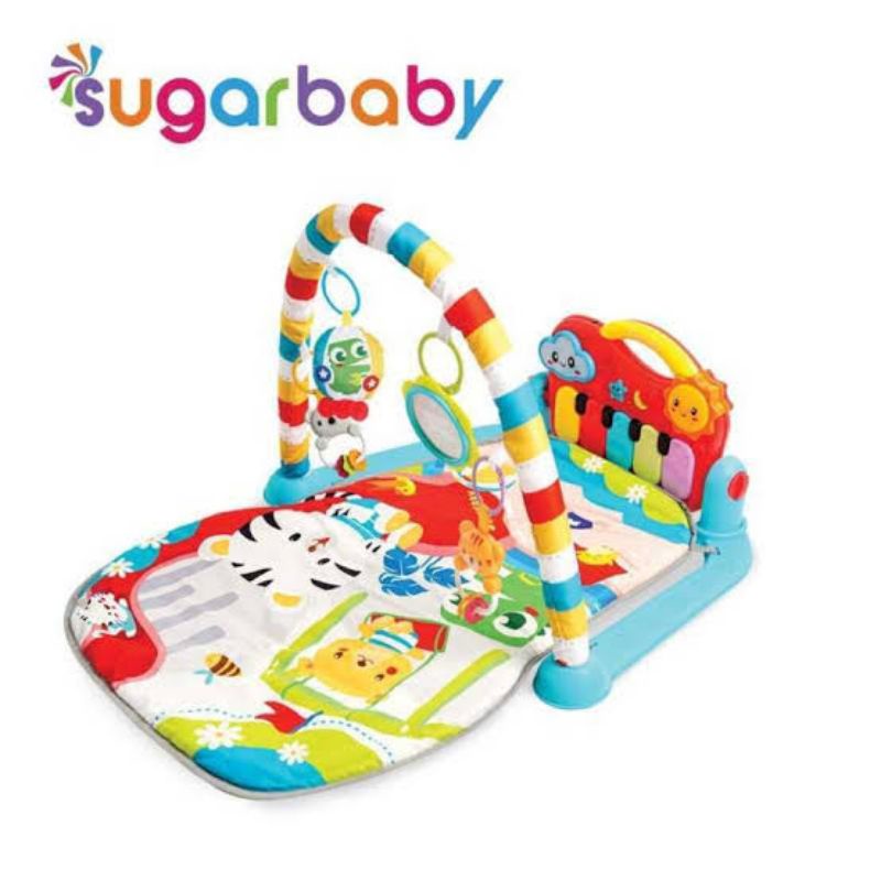 BABY SUGAR ALL IN 1 PIANO PLAYMAT - MUSICAL PARADE - MATRAS SANTAI BAYI DENGAN MUSIK