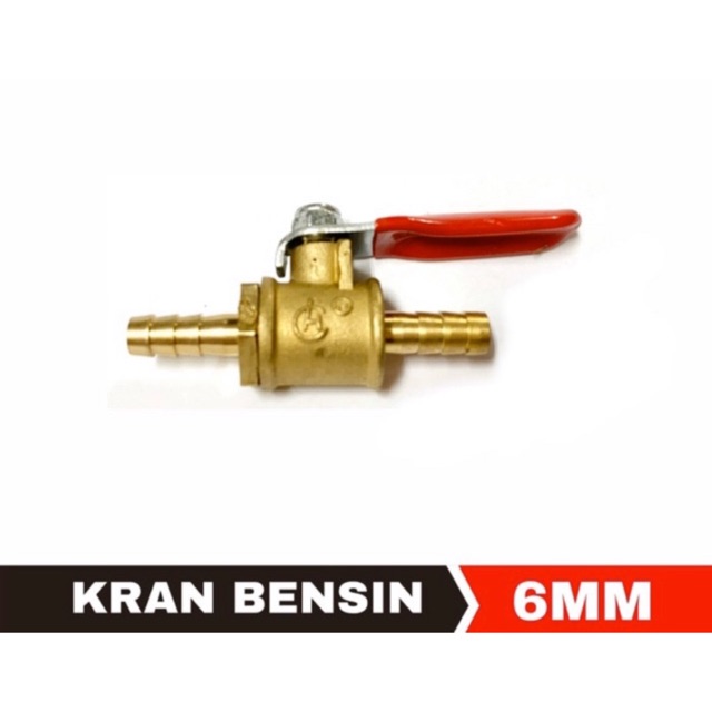 Kran Bensin Kran Double Selang 6mm