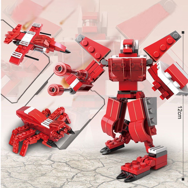 Mainan Bricks Robot Autobot Transformer 5 in 1