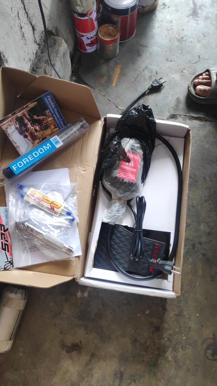 Bor Tuner Bengkok 90 Spr Foredom 2 Arah Sr