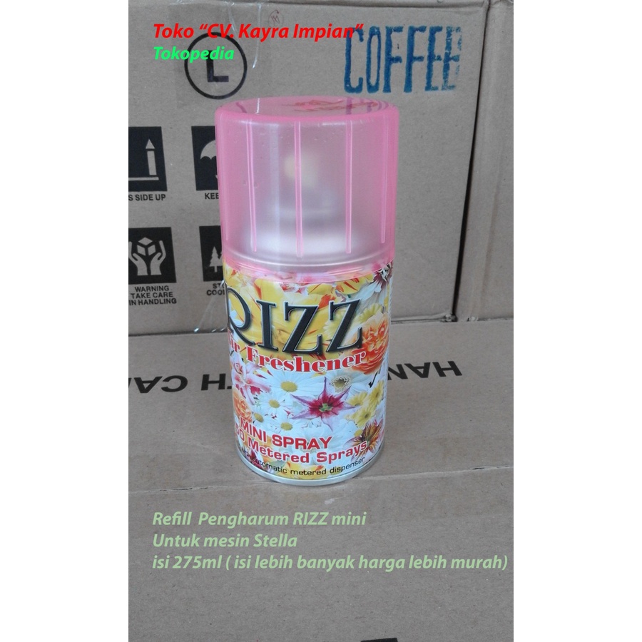 Parfum Sereh / Lemongrass Refill Pengharum RIZZmini untuk Stella