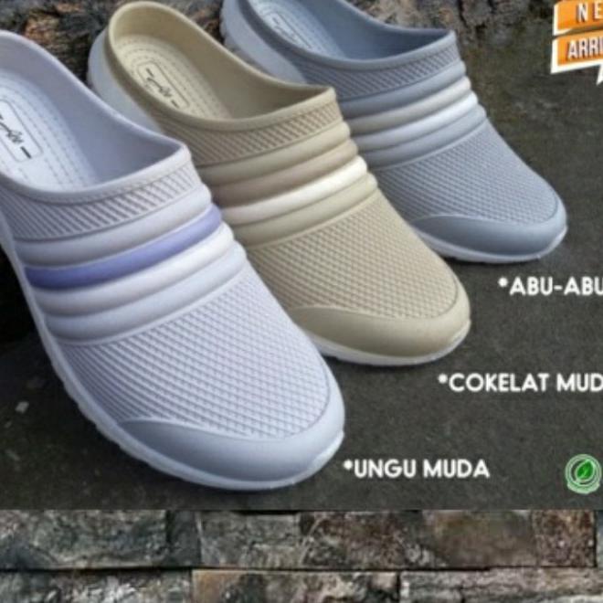 ATT NSWL 491 Sepatu SANDAL BUSTONG ANTI AIR  Karet Wanita [ANR.14Jl22o]