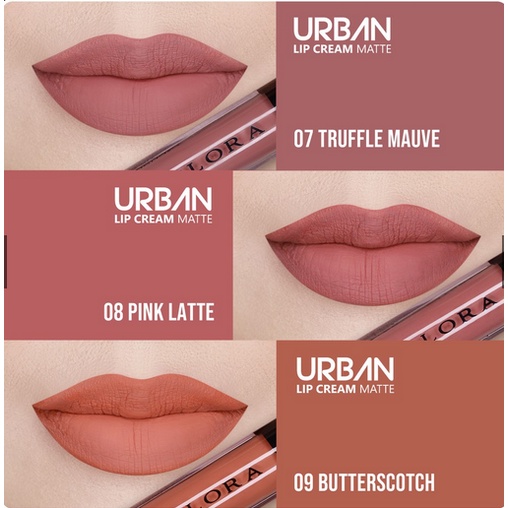 ✨SHASYA✨  IMPLORA ✔️BPOM URBAN LIP CREAM MATTE ORIGINAL BEST SELLER 1-20 NEW COLOUR