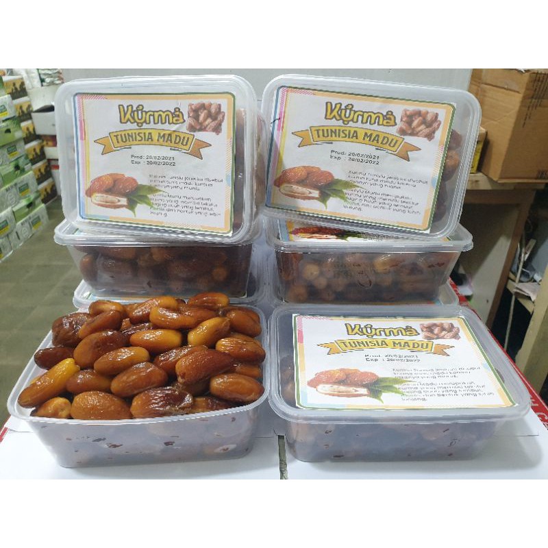 Kurma Tunisia madu 1kg / Kurma Tunisia non tangkai / Tunisia palm fruit / Kurma Madu