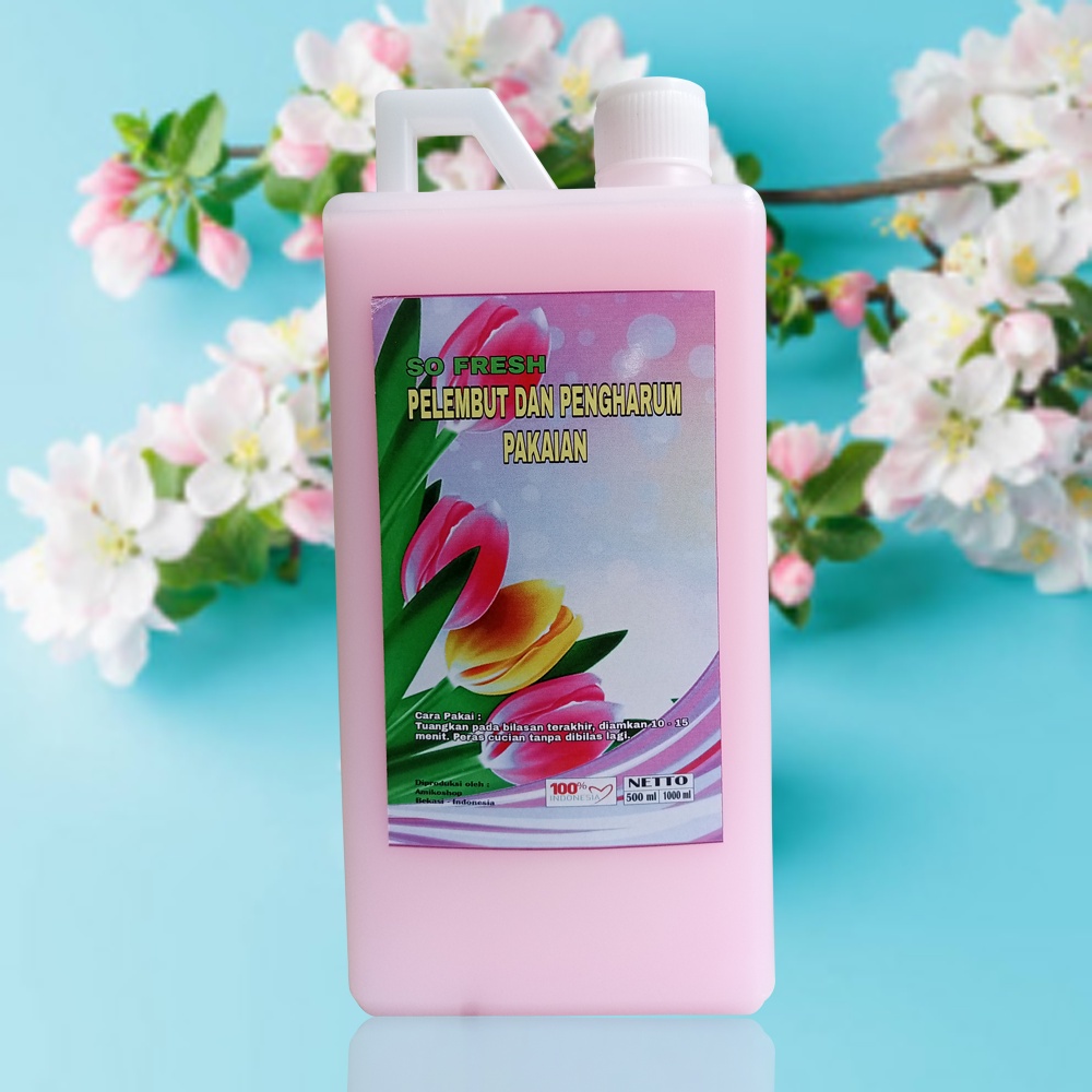 PELEMBUT DAN PENGHARUM PAKAIAN PINK 1 LITER