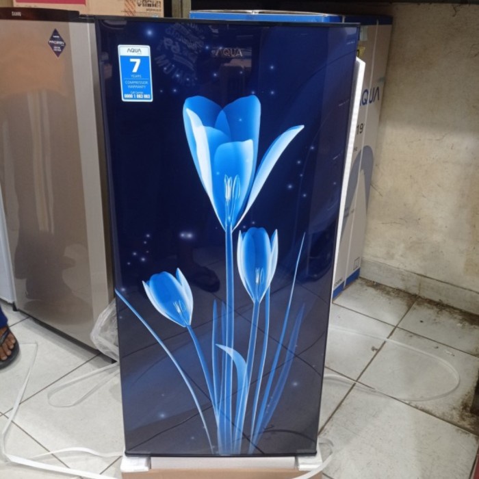 KULKAS AQUA 1 PINTU AQRD 191 LB/LK / LEMARI ES AQUA GARANSI RESMI