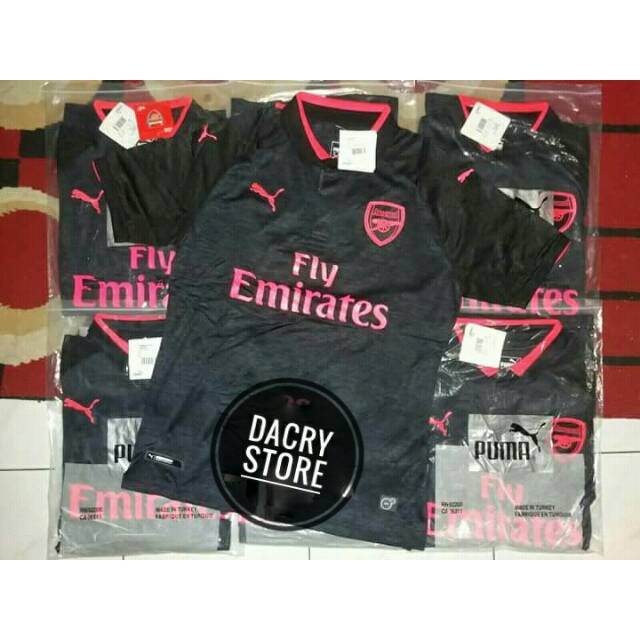 Jersey Arsenal 3rd musim 17/18 Grade Ori murah obral langka