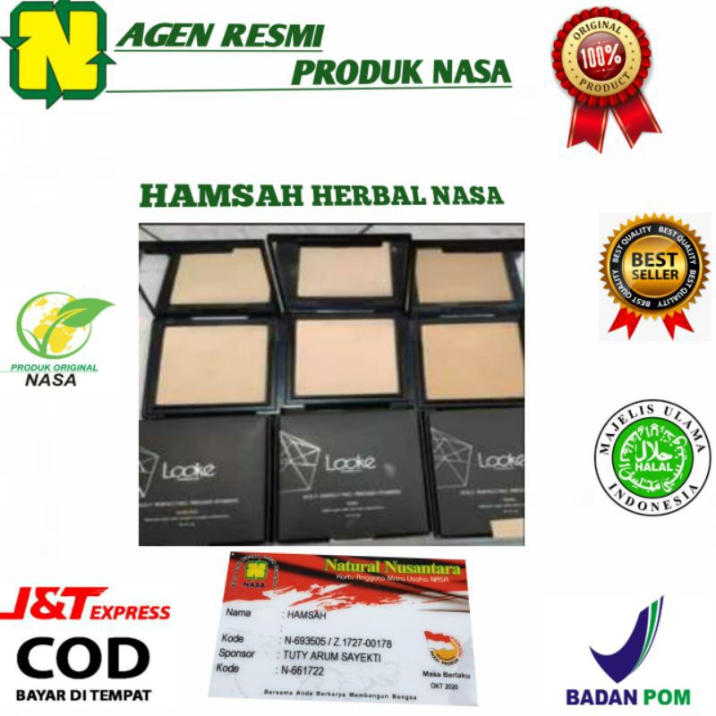 Bedak padat Looke Nasa