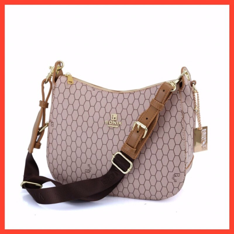 TAS SELEMPANG WANITA MOTIF CATUR IMPOR BN 1206 A025 WP