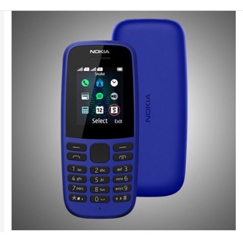 NOKIA 105 4TH EDITION 2019 HP DUAL SIM BAHASA INDONESIA