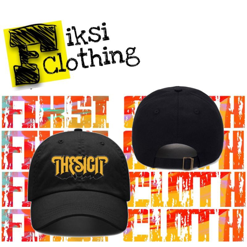 Topi Baseball Custom Band The Sigit Logo - Fiksi Clothing