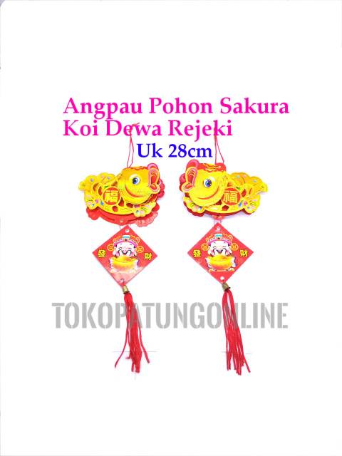 Angpau Pohon Sakura Yenpao Dewa Rejeki