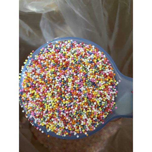 

Sprinkle / Sprinkel / Trimit Corn flake/ Gula Hiasan Kue Warna Warni / Manik - Manik Cornflake