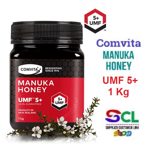 

madu- comvita manuka honey umf 5+ 1kg -madu.