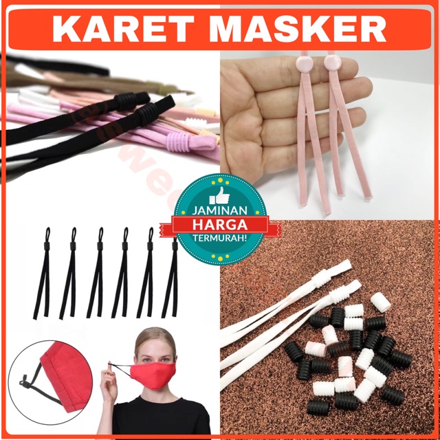 Tali karet elastis / karet masker / tali elastis / karet elastis