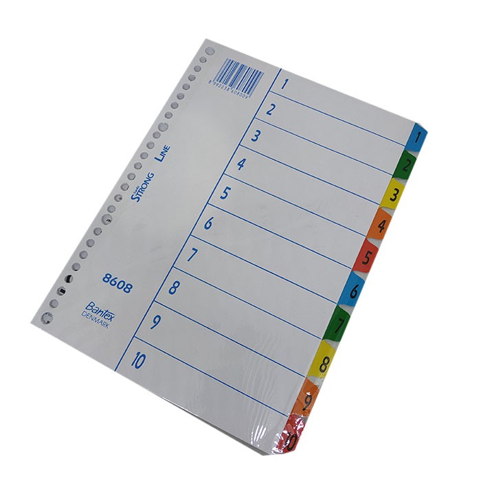 

Tokotab - Devider Bantex 8608 B5 1-10