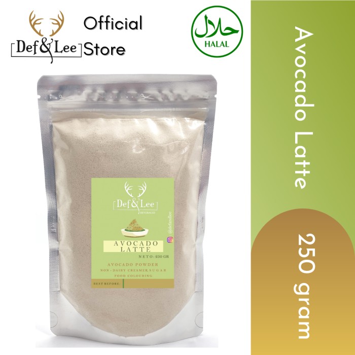 

Best Product Avocado Latte Powder (Bubuk Alpukat Latte) 250Gram