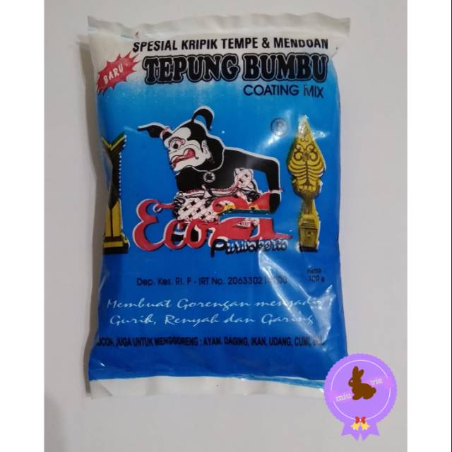 

Tepung Bumbu Mendoan / Keripik Eco 21 100 gr